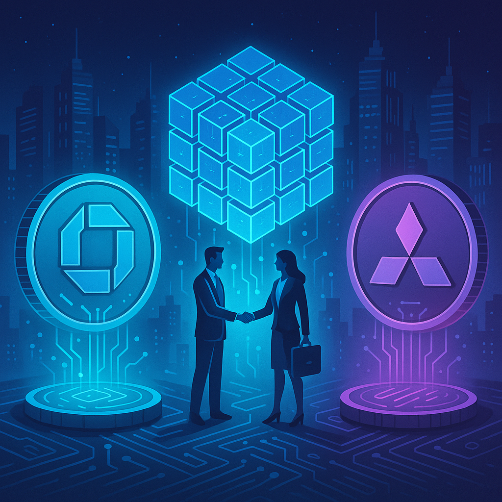 JPMorgan Expands Blockchain Ambitions with Mitsubishi Deal