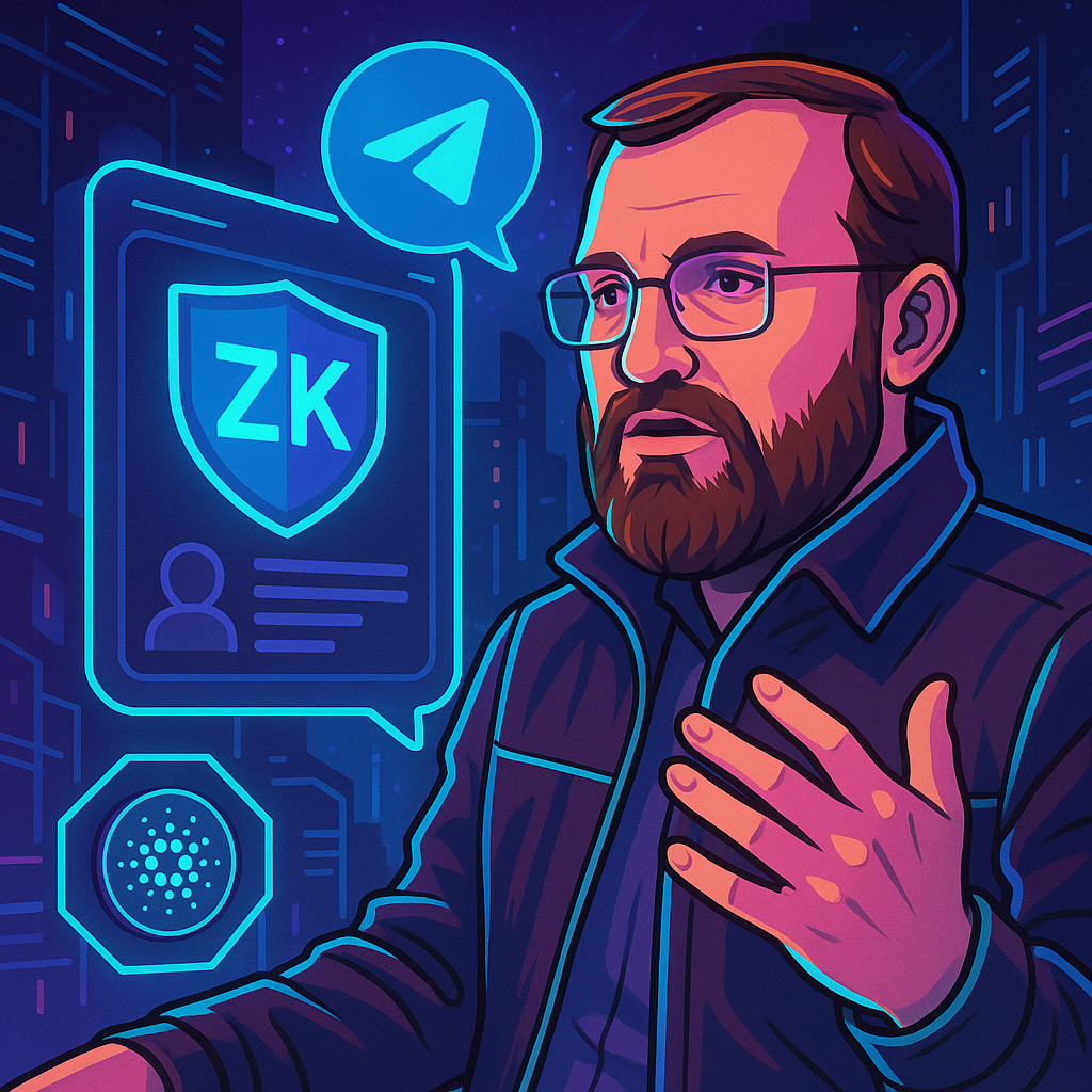 Hoskinson Advocates for ZK Identity on Telegram After Incident