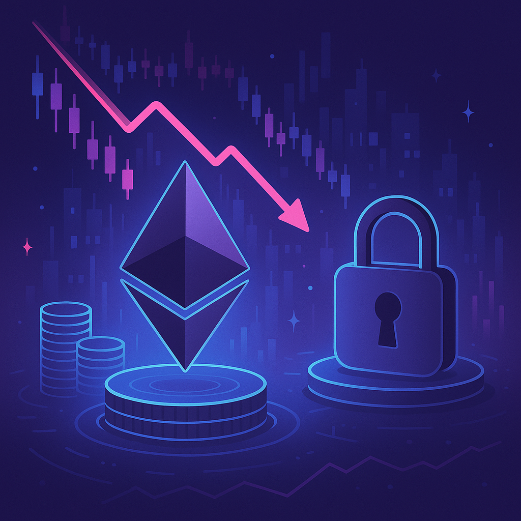 Ethereum’s Market Dynamics: Supply Locking Amidst Selling Pressure