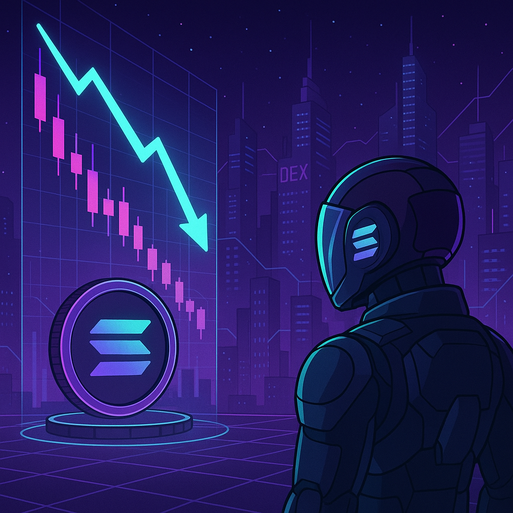Solana Faces DEX Volume Decline: Is $80 Support at Risk?