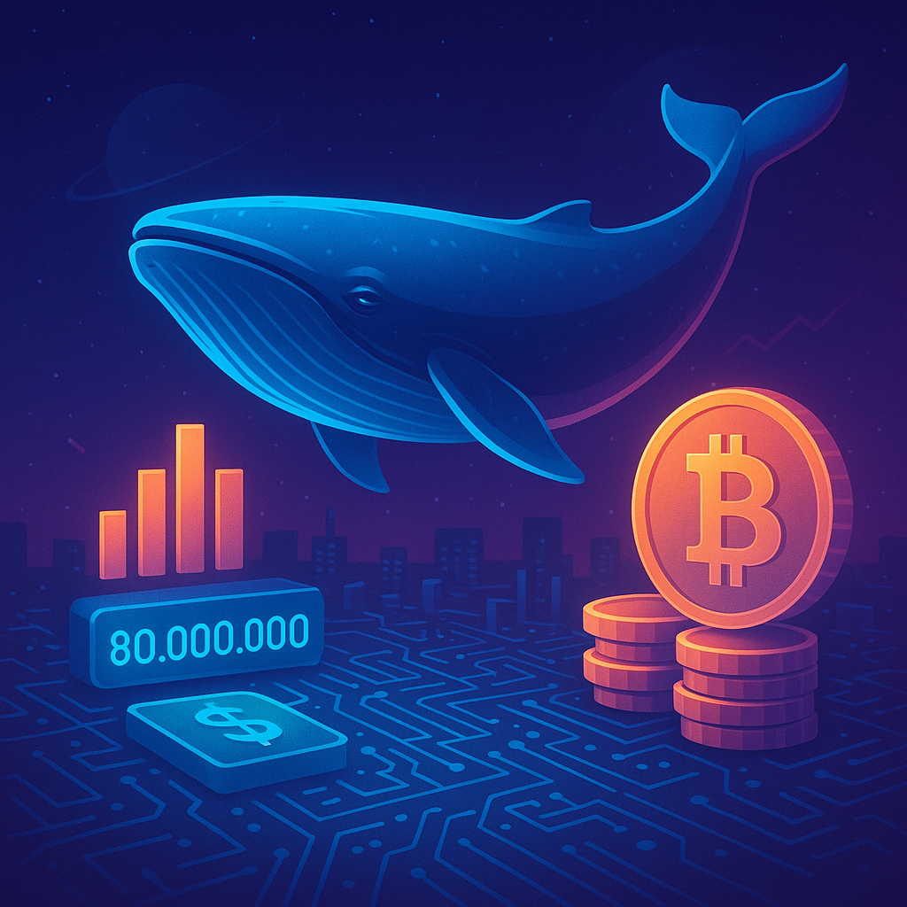 Whale’s $80M Gamble Raises Questions About Bitcoin’s Stability