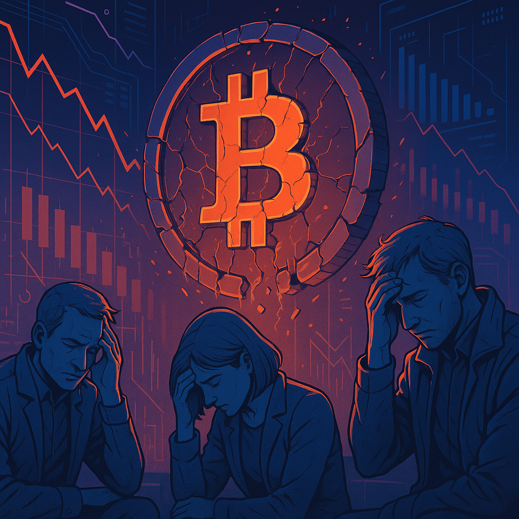 Bitcoin Investors Endure $600 Billion in Paper Losses Amid Price Drop