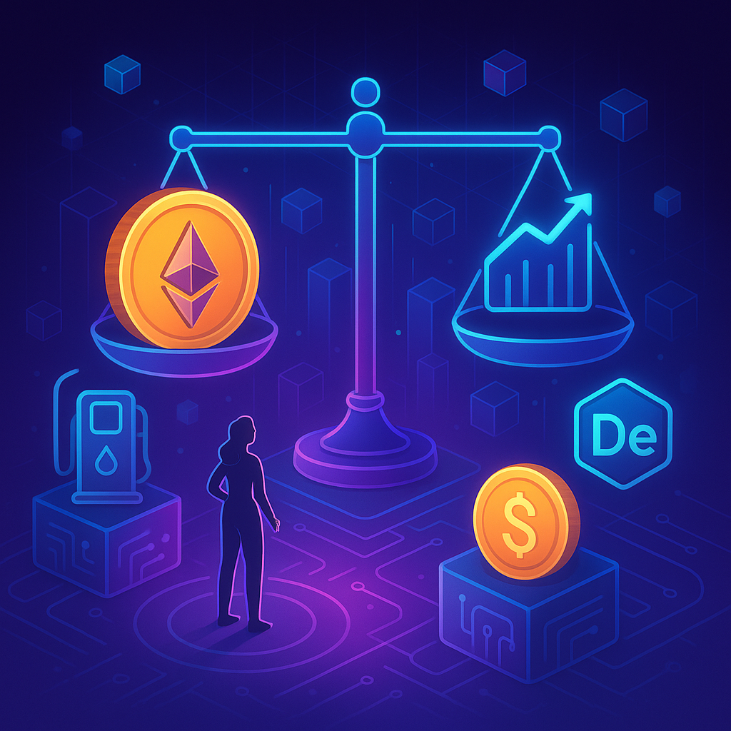 Decentralized Finance: Balancing Gas Efficiency and Market Stability
