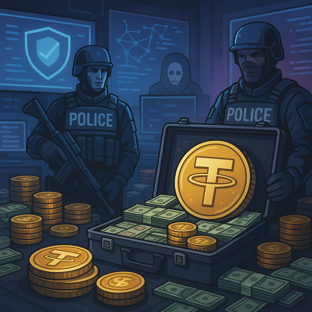 Connecticut Authorities Seize $600,000 in Tether from Phishing Scam
