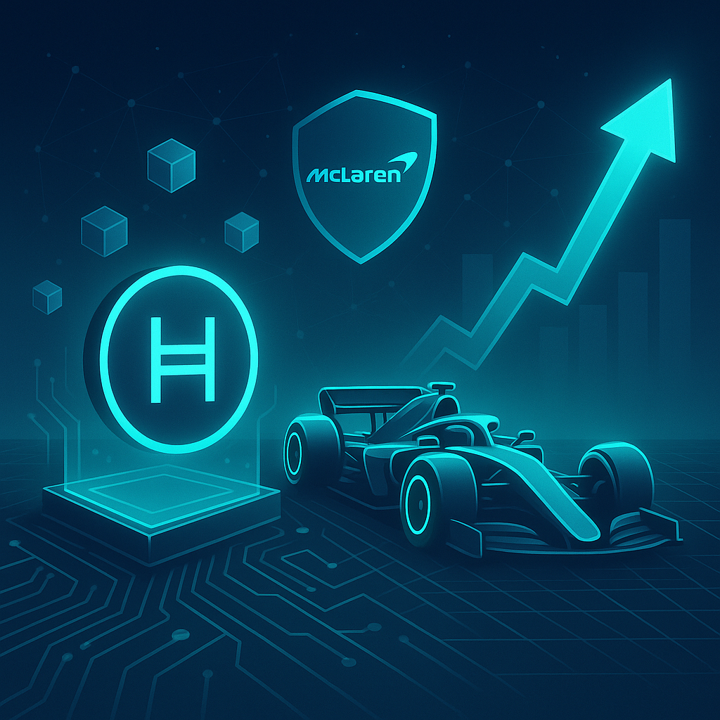 Hedera Gains Traction with McLaren Racing Partnership as HBAR Eyes Potential