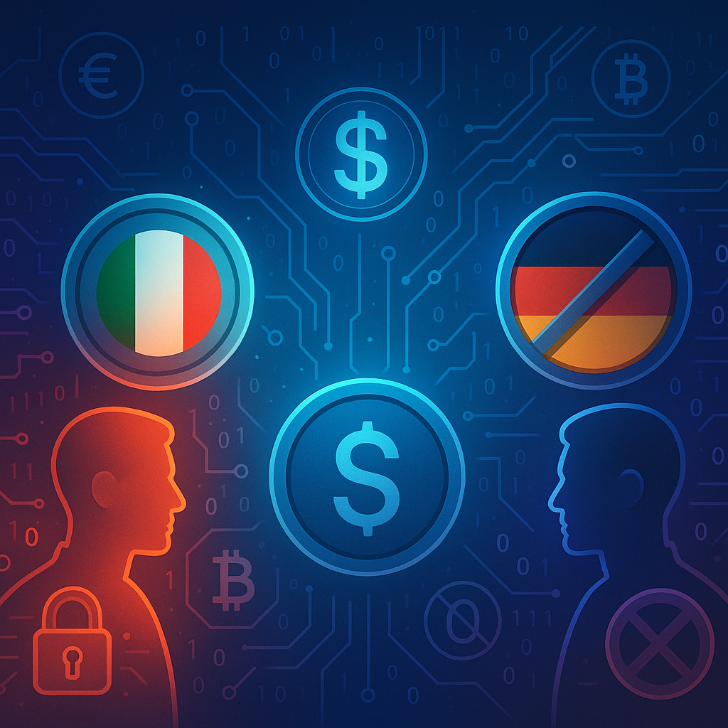 Italy and Germany Push for Stablecoin Restrictions