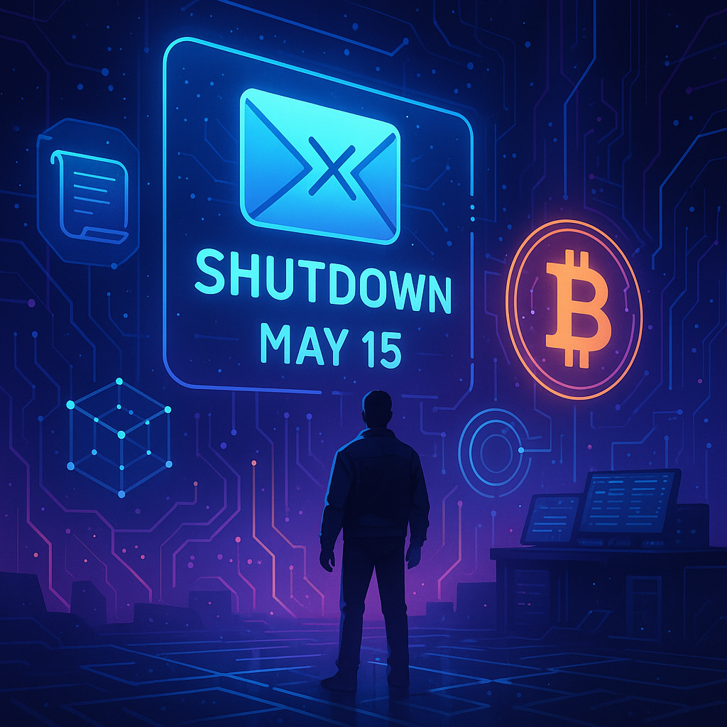 Dmail Network Announces Service Shutdown on May 15