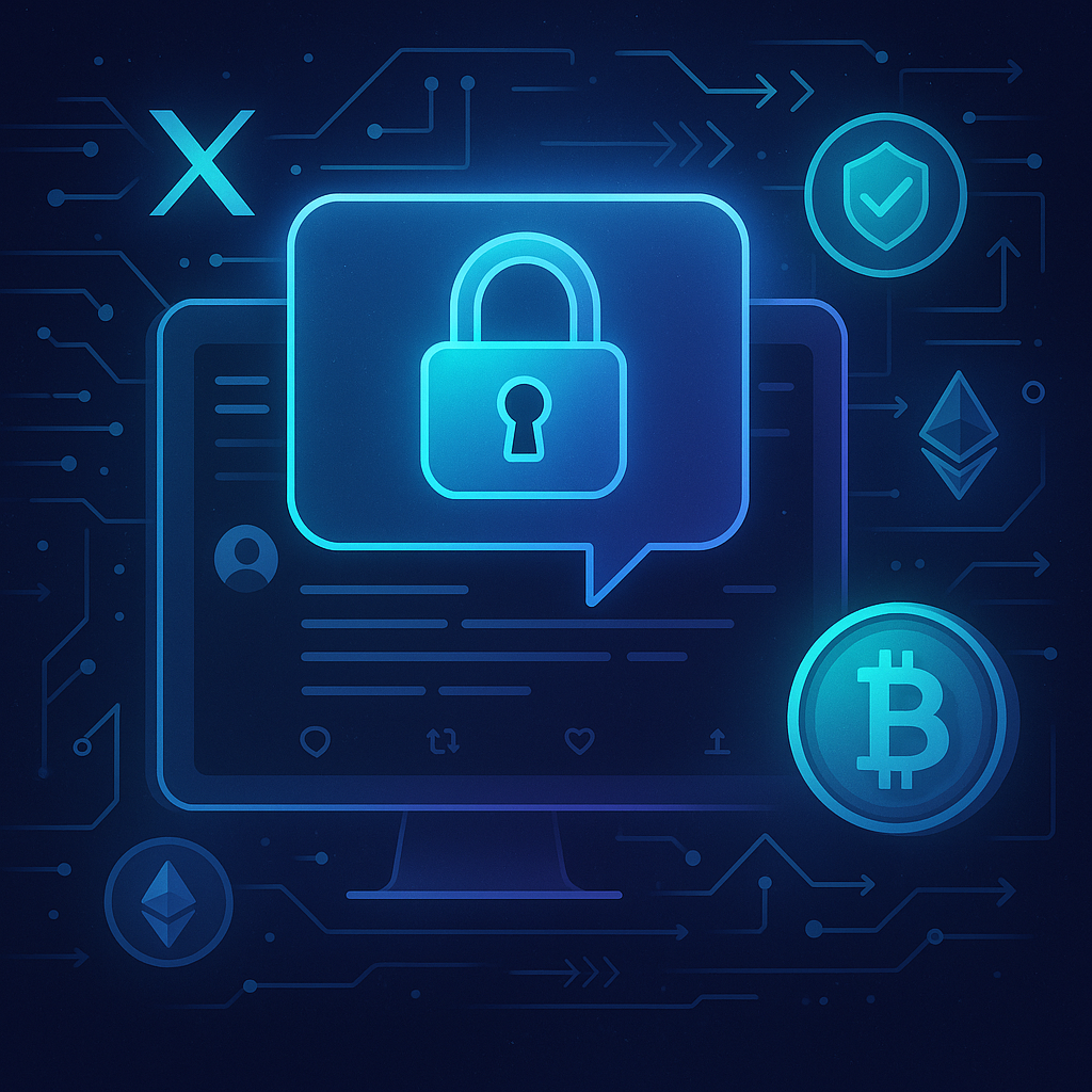 X Implements Auto-Lock for First-Time Crypto Posts