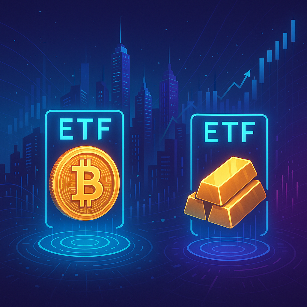 Bitcoin ETFs Expected to Surpass Gold ETFs in Popularity