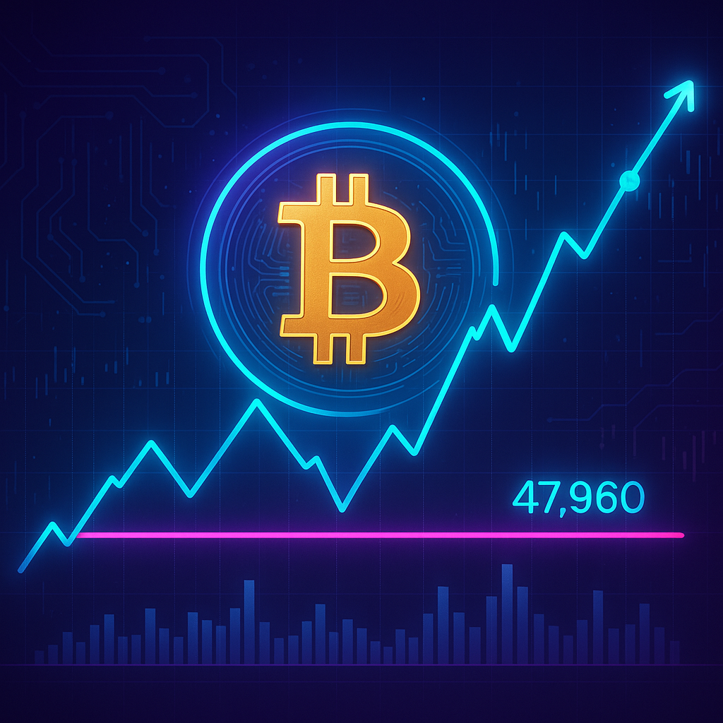 Bitcoin Price Forecast: Key Support Level at $47,960