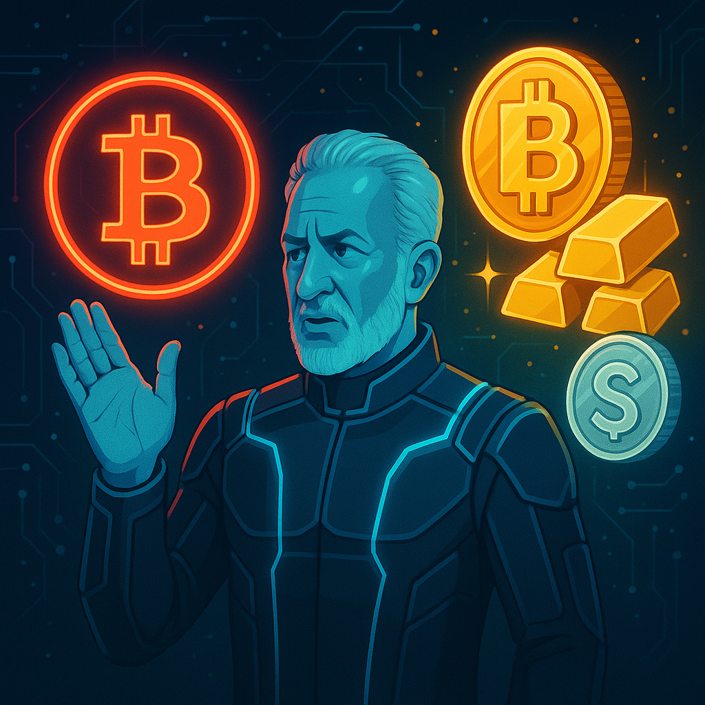 Peter Schiff Casts Doubt on Bitcoin as Gold and Silver Surge