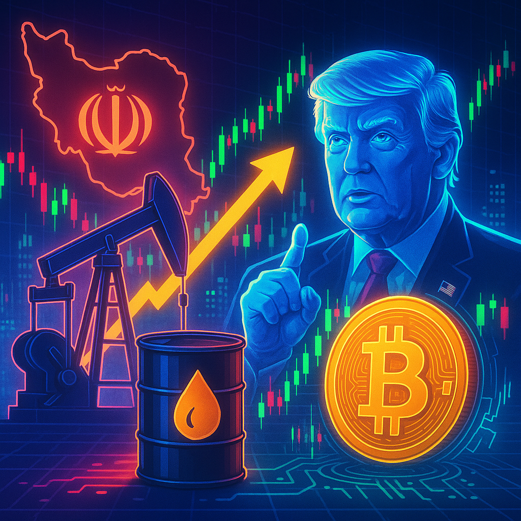 Oil Prices Surge Amid Trump’s Iran Ultimatum, Bitcoin Rises