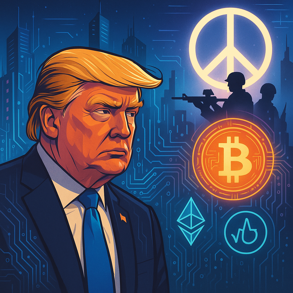 Trump’s Mixed Signals Boost Crypto Amid Ceasefire Talks