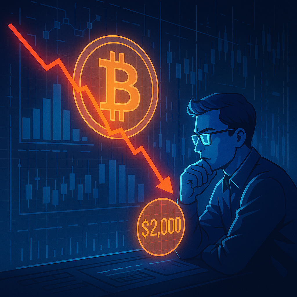 Analyst Predicts Bitcoin to Plunge to $29,000 Despite Recovery