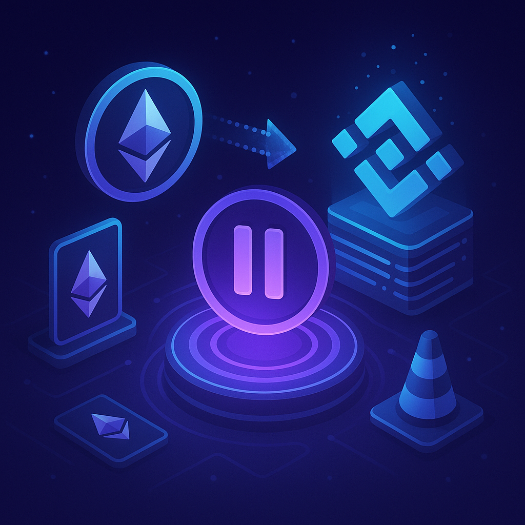 Ethereum Transfers on Binance to Pause for Maintenance