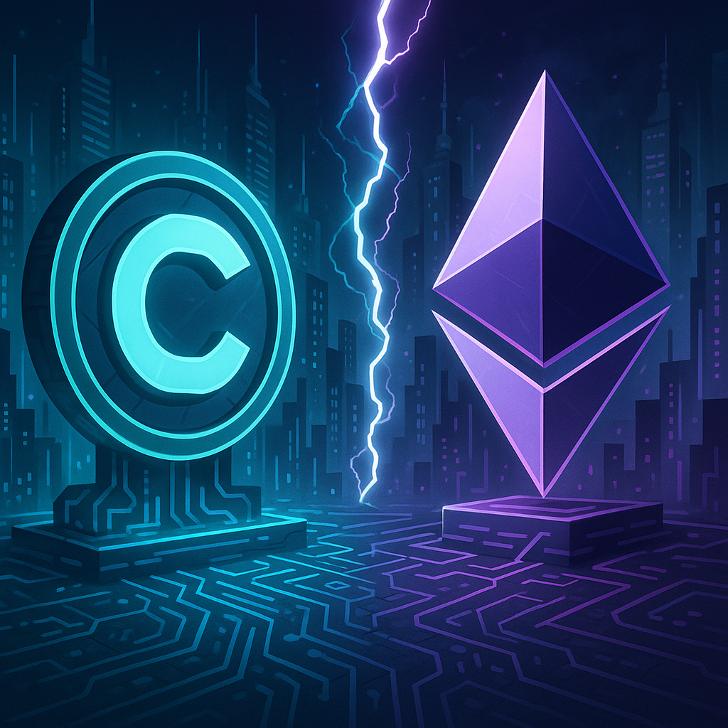 Canton vs Ethereum: Clash of Institutional Blockchain Approaches