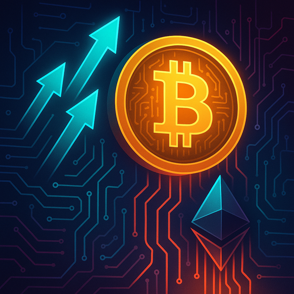 Bitcoin Gains Momentum as Ether Experiences Continued Outflows