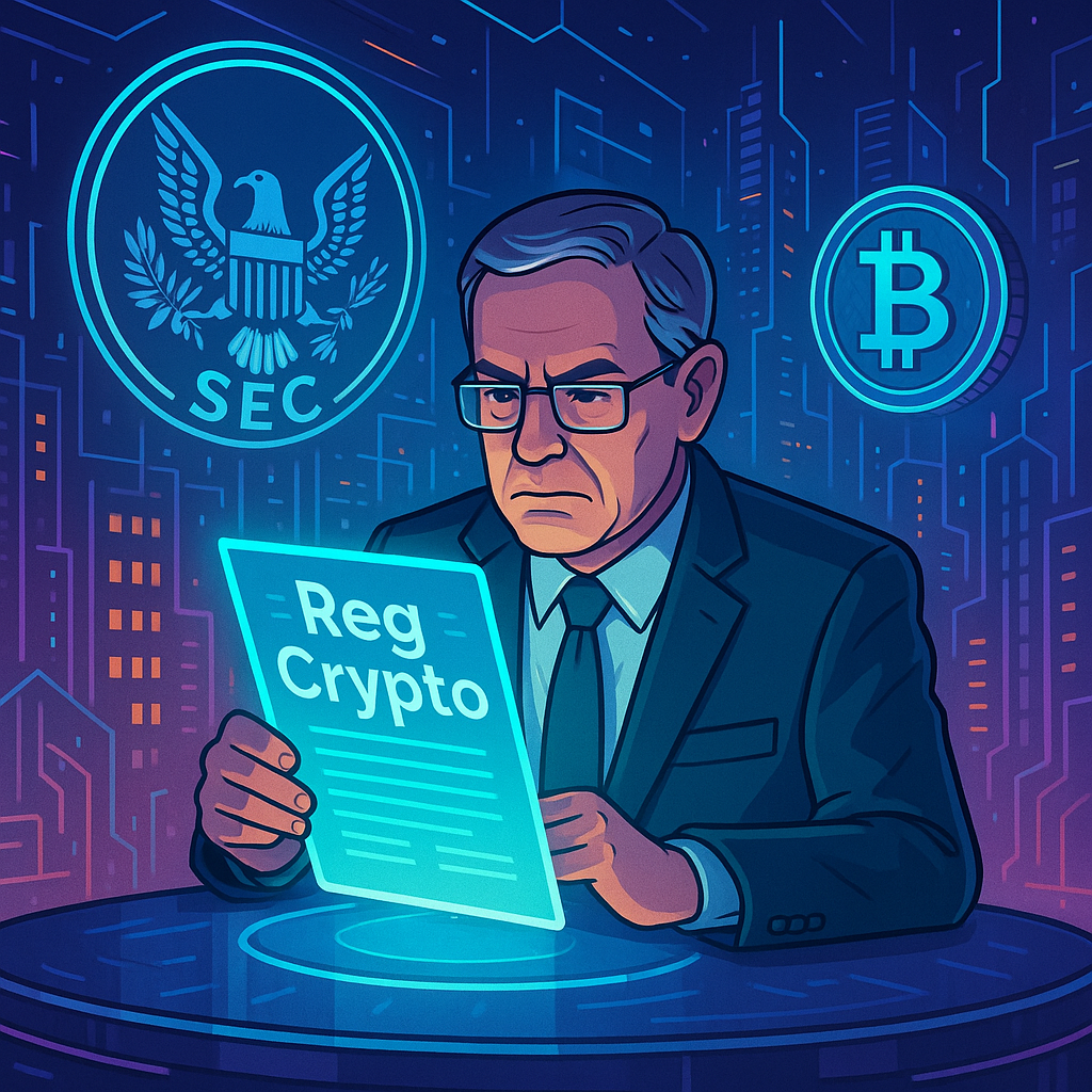 SEC’s Atkins Reveals ‘Reg Crypto’ Proposal Nears Public Comment
