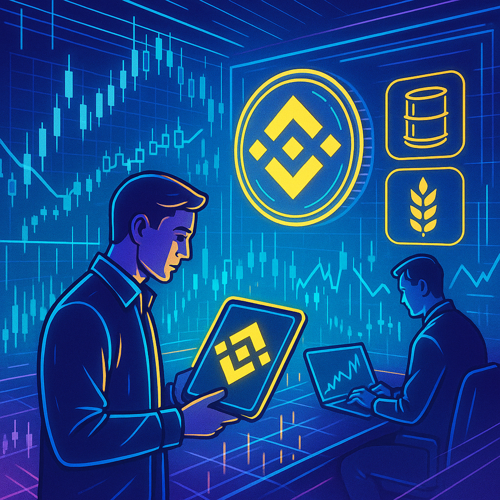 Traders Turn to Binance Amid Shift to Commodities
