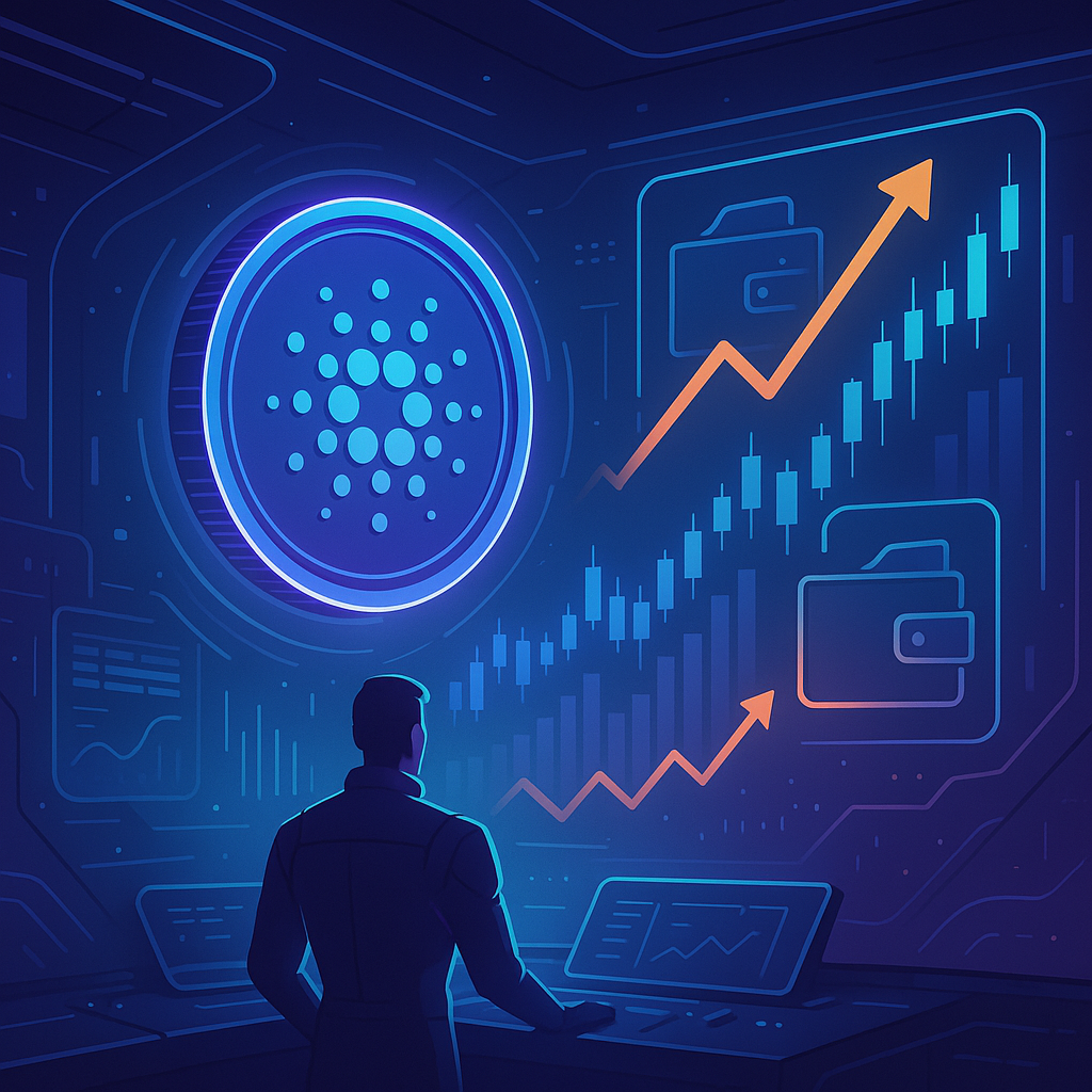 Cardano Sees Surge in Whale Activity as Large Wallets Increase