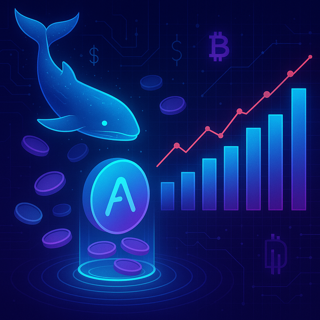 Whale Activity Decreases AAVE Holdings Amid Exchange Reserve Rise