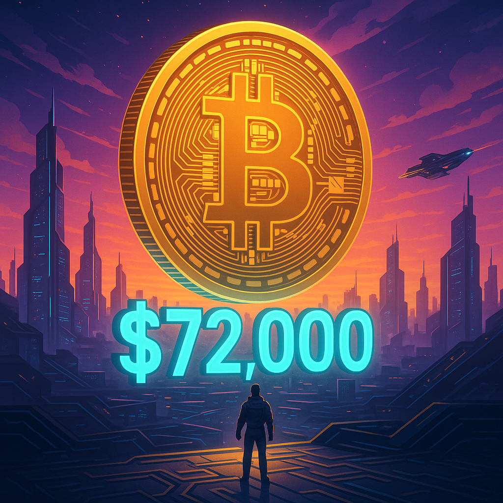 Bitcoin Hits $72,000 Amidst Middle East Ceasefire Euphoria