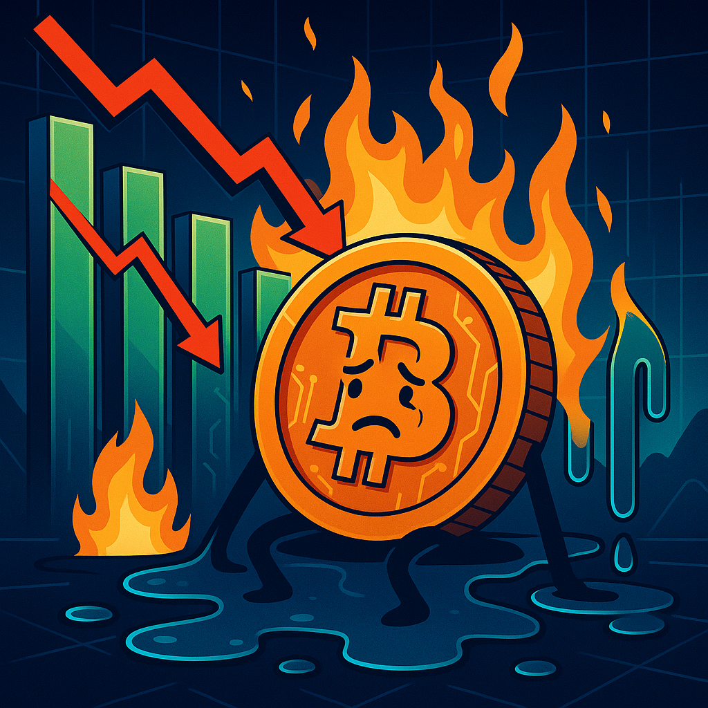 Bitcoin Struggles as Liquidations Increase and Risks Loom