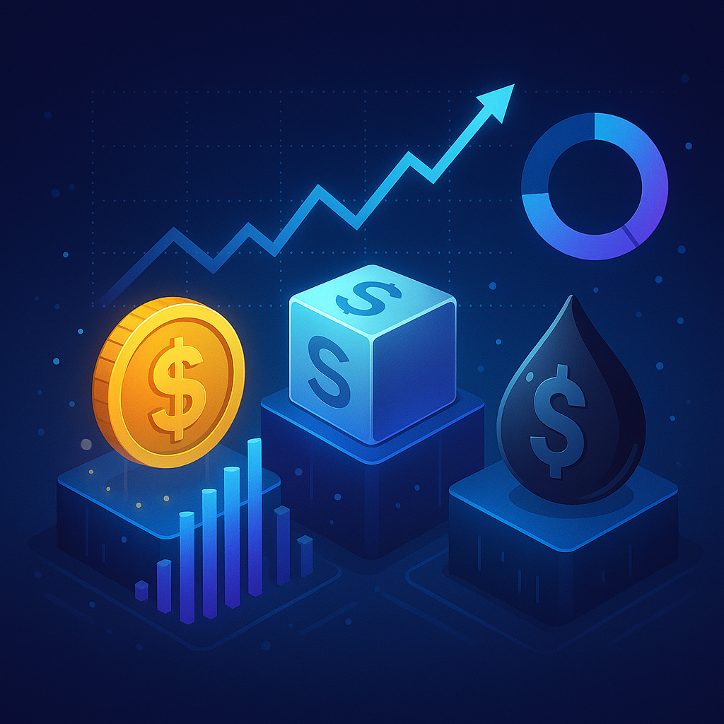 Weekly Volume of $25 Billion for Gold, Silver, and Oil Swaps