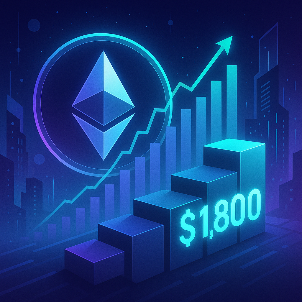 Why Ether’s Price May Stabilize Above $1,800