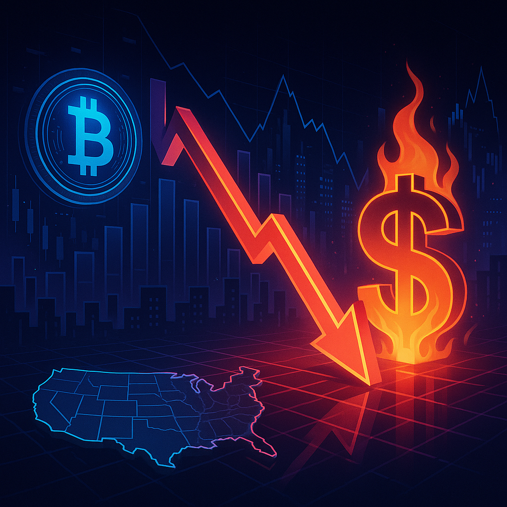 U.S. Economic Slump Meets Stubborn Inflation, Impacting Markets