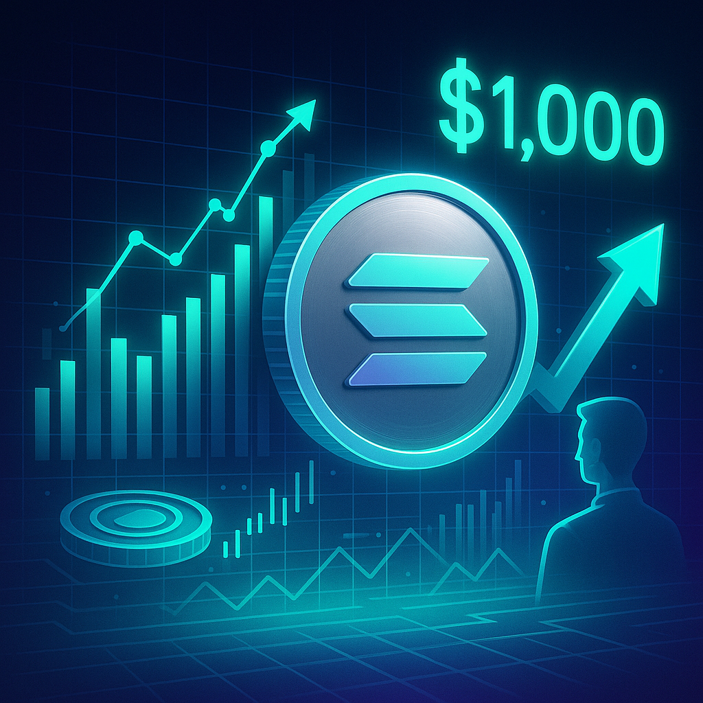 Solana Gains Tokenized Stock Push As Traders Watch $1,000 Talk