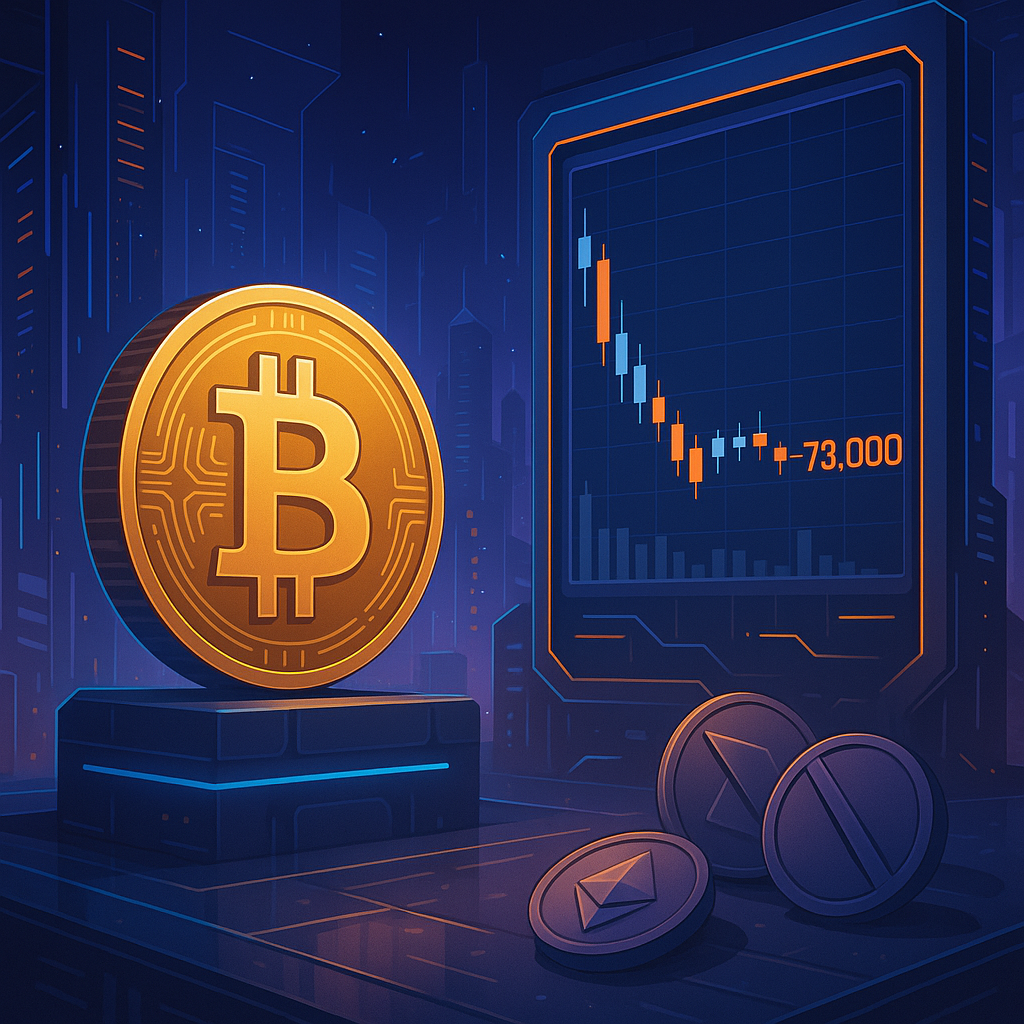 Bitcoin Stalls at $73K as Altcoins Decline After Ceasefire
