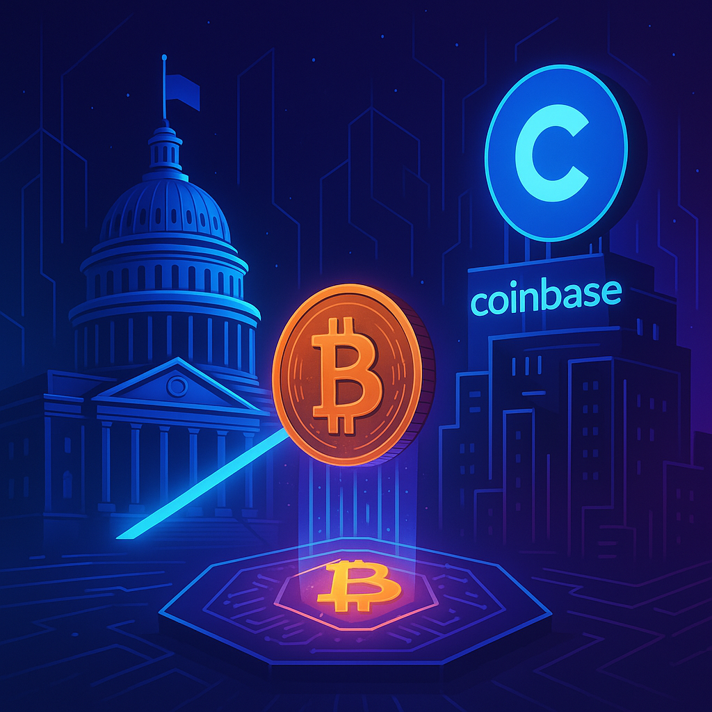 US Government Moves Bitcoin to Coinbase Amidst Liquidation