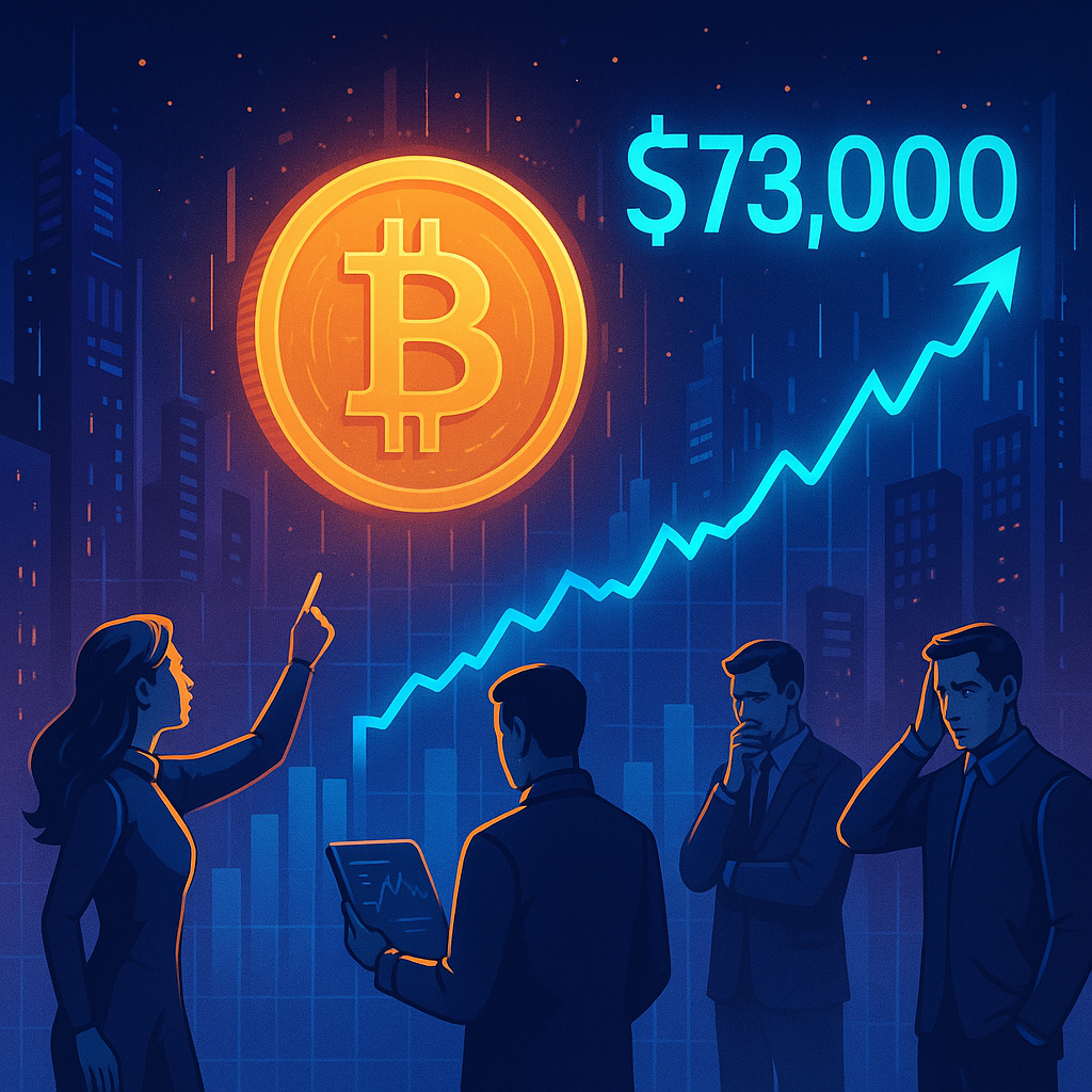 Bitcoin Hits $73,000 Again, But Skepticism Persists Among Traders