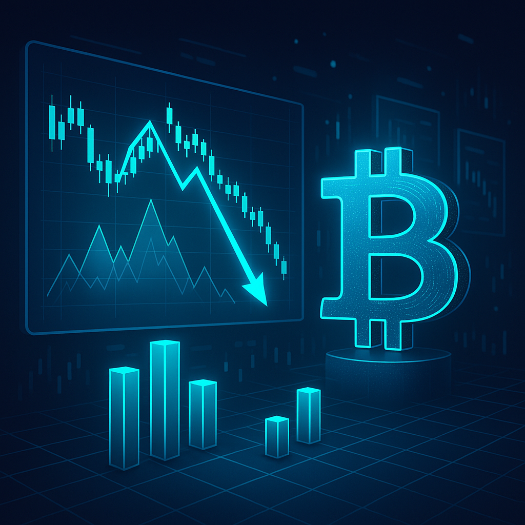 Bitcoin’s Chart Patterns Signal Potential Price Downturn