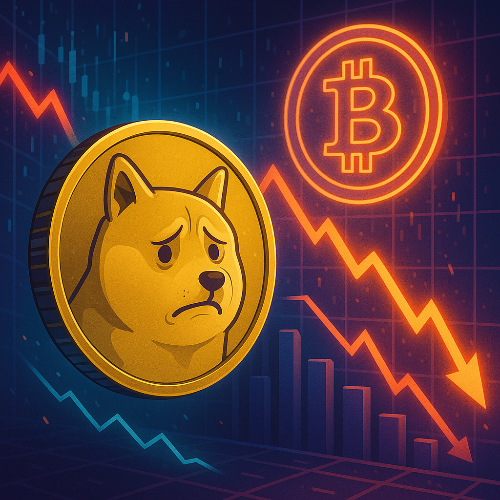 Dogecoin Faces Downturn as BTC Pair Hits 68-Day Low