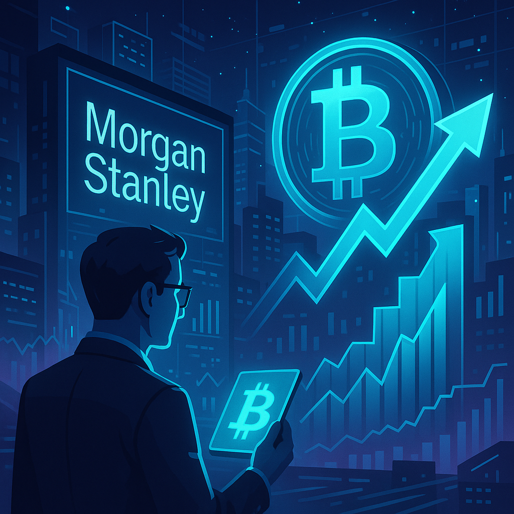 Morgan Stanley’s ETF Launch Sparks Surge in Bitcoin Interest