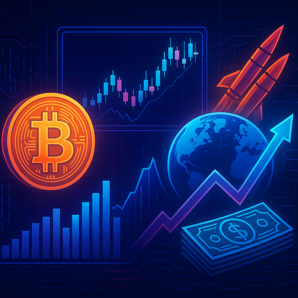 Market Shifts: Bitcoin, Stocks, and Global Tensions Explored