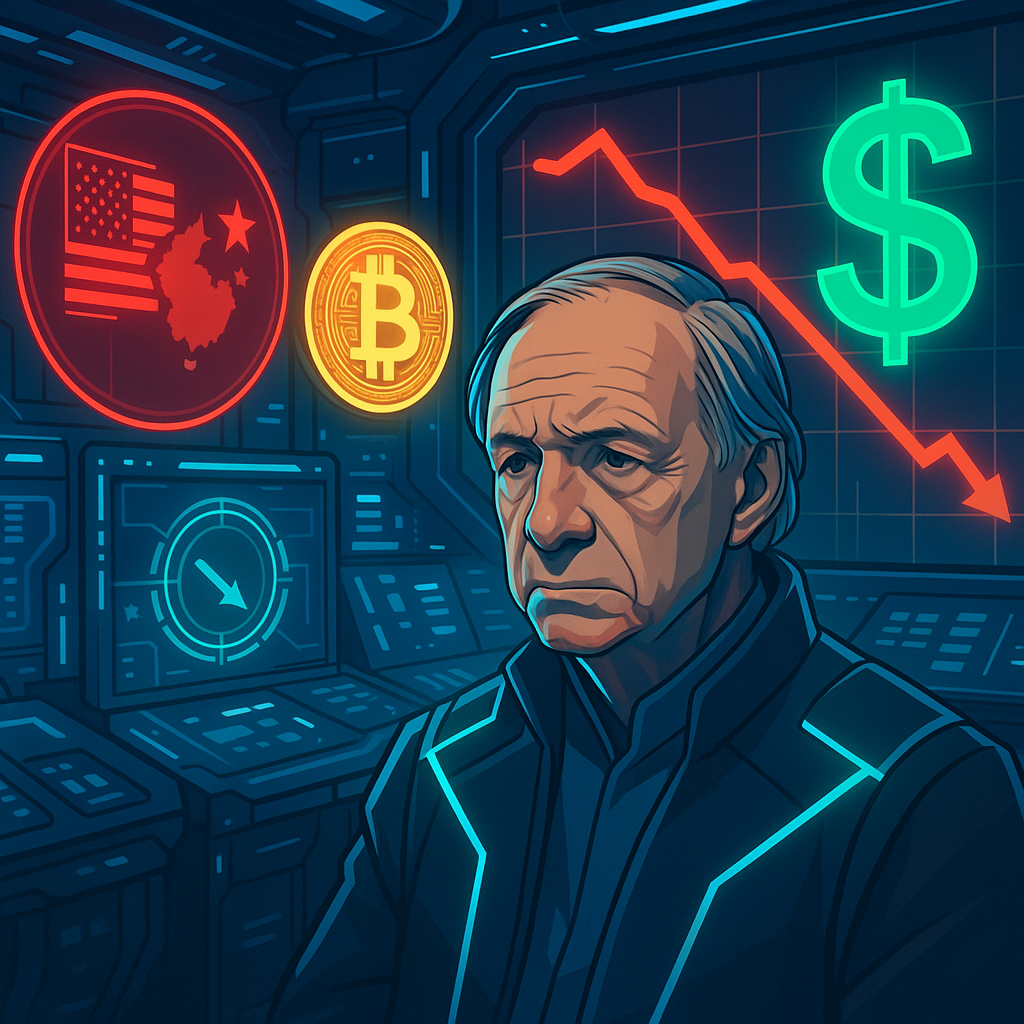 Ray Dalio Highlights Dollar Decline Amid Geopolitical Tensions