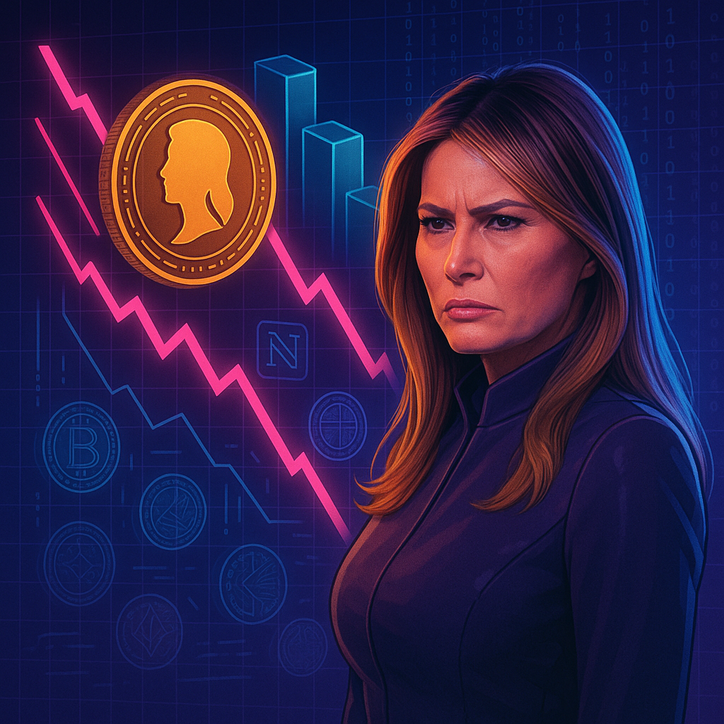 Melania Trump’s Epstein Denial Fails to Boost Fading MELANIA Token