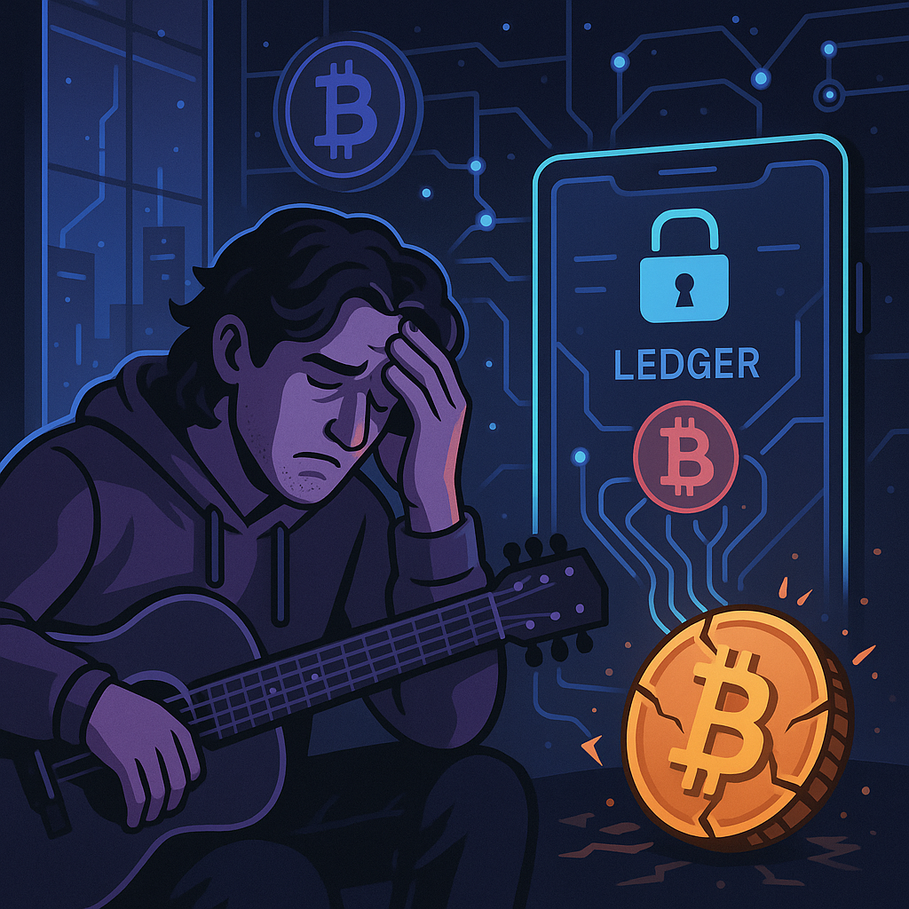 Musician Loses $424K in Bitcoin to Counterfeit Ledger App