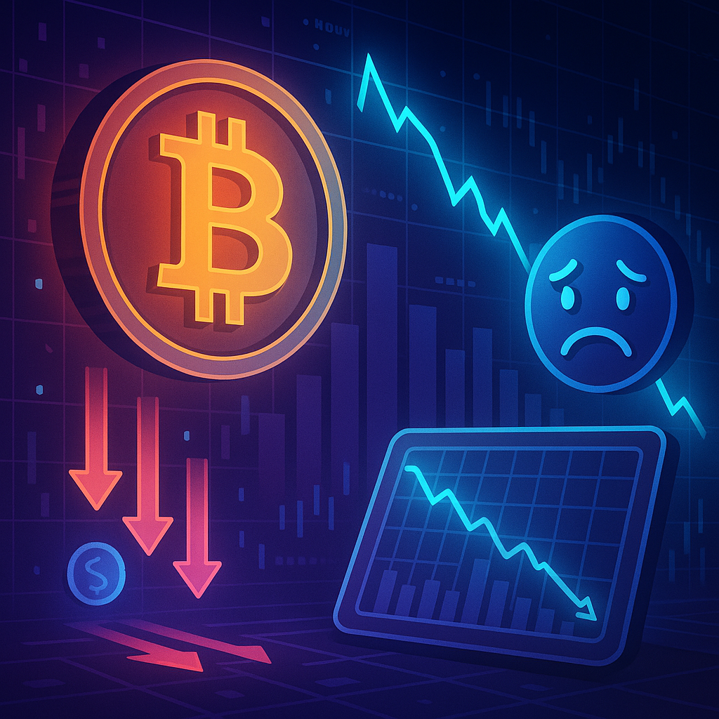 Crypto Market Sentiment Deteriorates Amidst Bitcoin’s Struggles