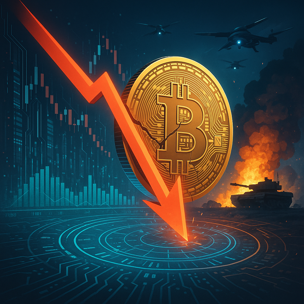 Bitcoin price falls under $71K as US-Iran war tensions spark sell-off