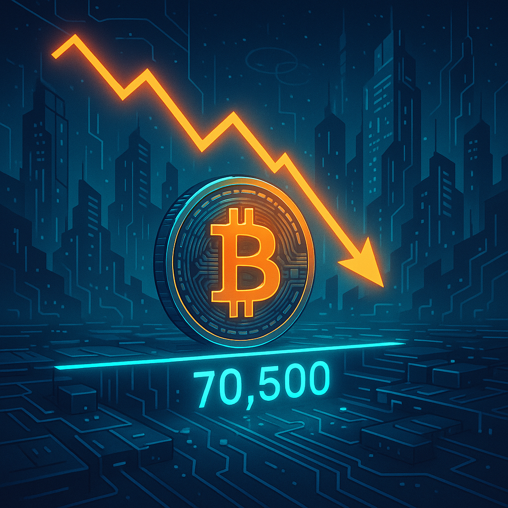Bitcoin’s Critical Support Level: $70,500 is Key to Avoid Drop