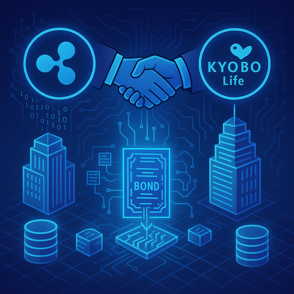 Ripple Partners with Kyobo Life to Tokenize Bonds