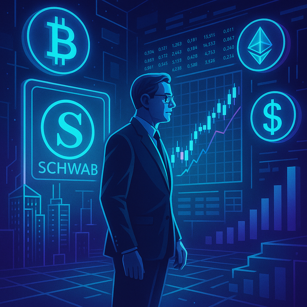Charles Schwab Steps into Crypto with Competitive Trading Fees