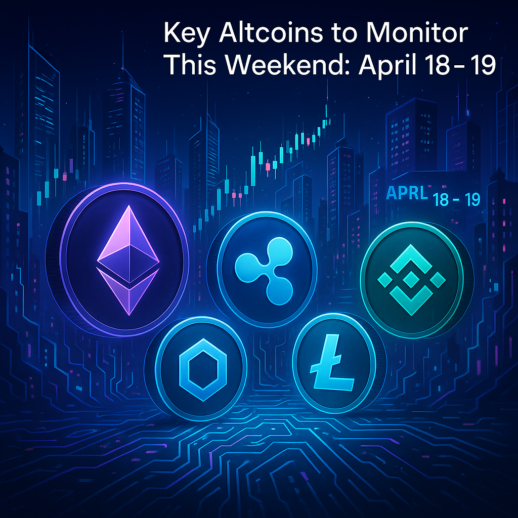 Key Altcoins to Monitor This Weekend: April 18 – 19