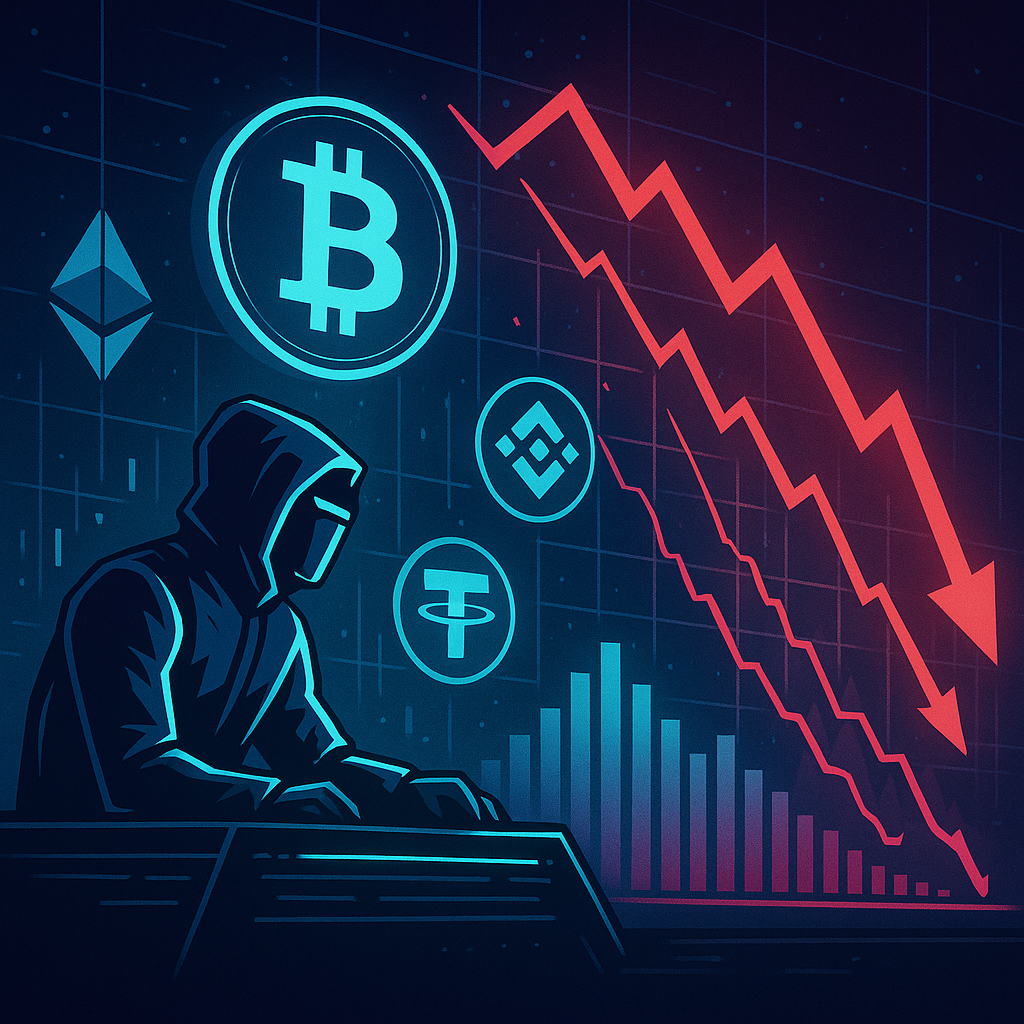 Crypto Market Faces Sharp Decline as Trading Volume Plummets