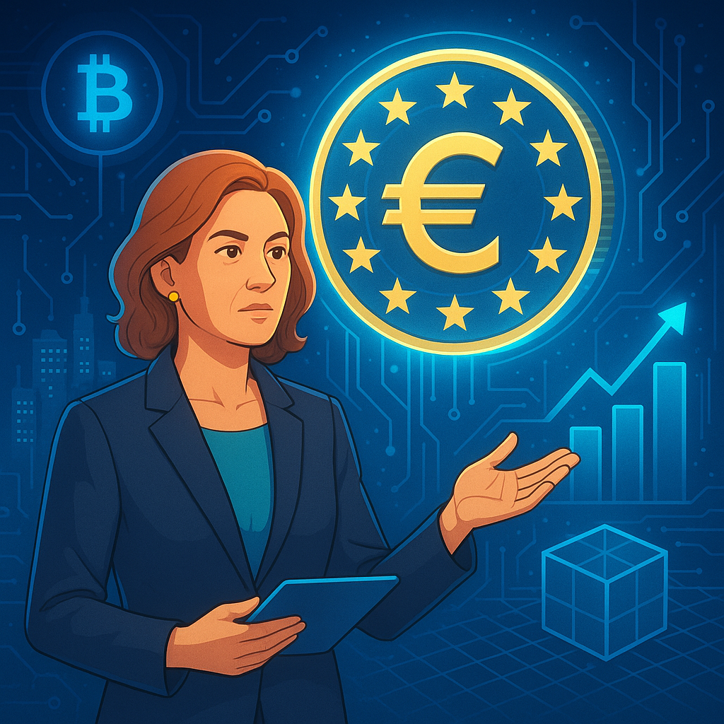 EU Finance Chief Pushes for Stronger Euro Stablecoin Development