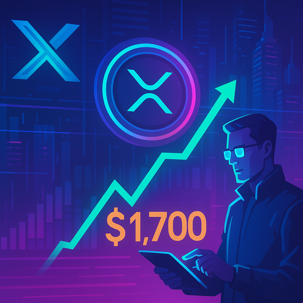 Analyst Envisions XRP Surge Post X Money Launch, Eyes $1,700